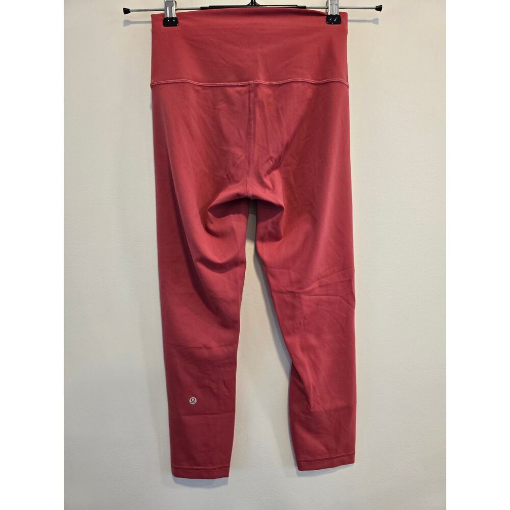 Lululemon Coral Size 6 Leggings- Preloved - Picture 4 of 6